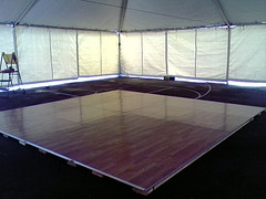 party tent use
